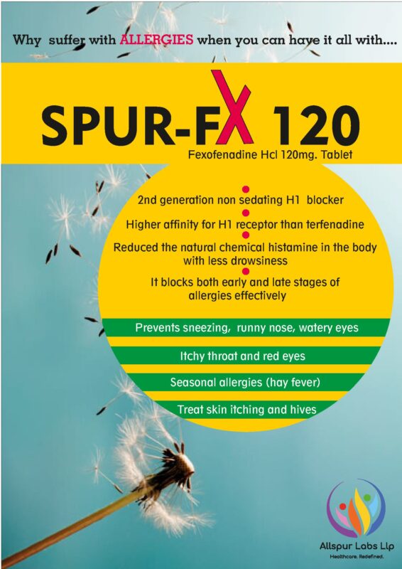 SPUR-FX 120 ANTIHISTAMINIC TABLET